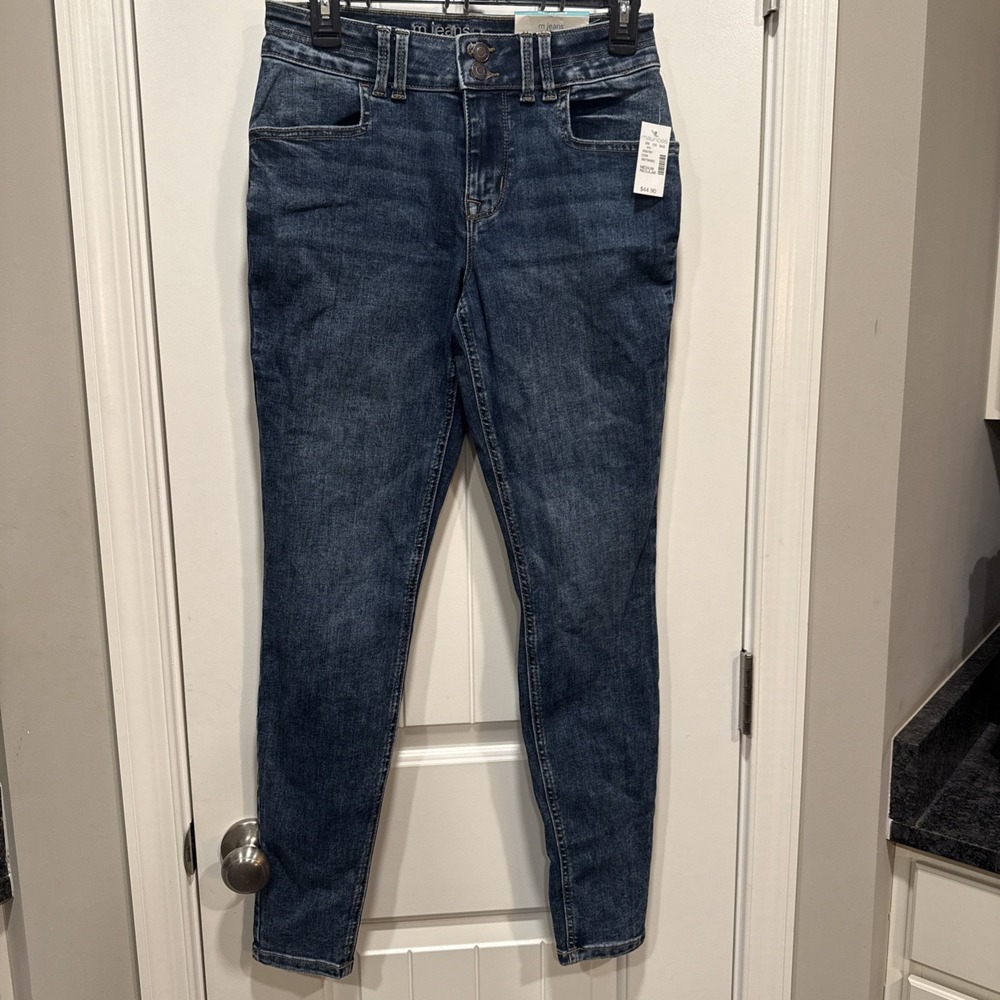 Woman's Maurice's Jeans Cool Comfort Begging M Regular Mud Rise